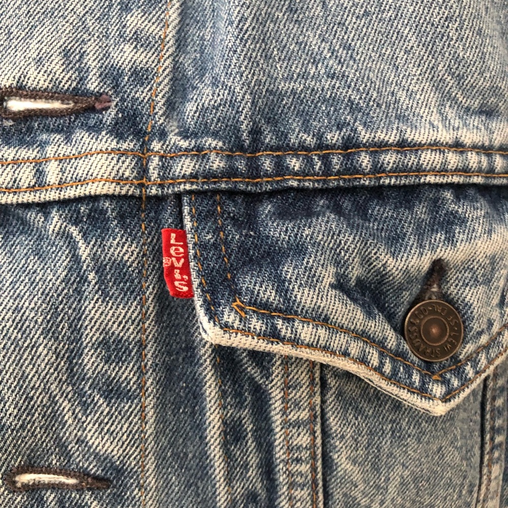 Levi’s Red Tab Jean Vest size 38 chest